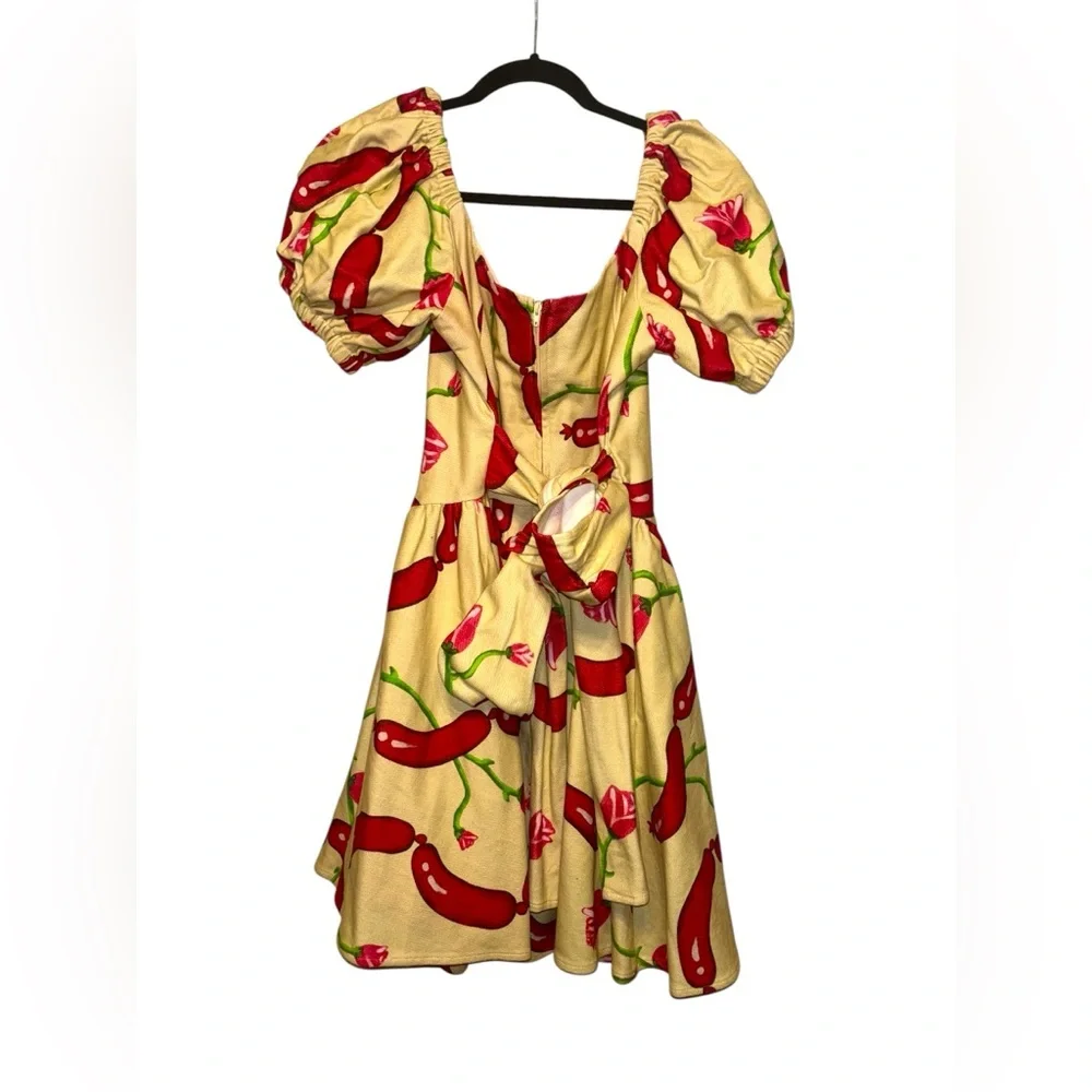 FASHION BRAND COMPANY ‘Sausage’ Print Virgin Mini - Picture 2 of 3